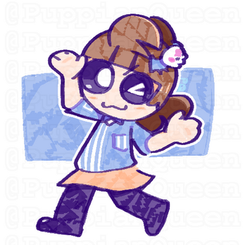 An OC. A commission like this would be $25.