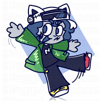 An OC. A commission like this would be $25.