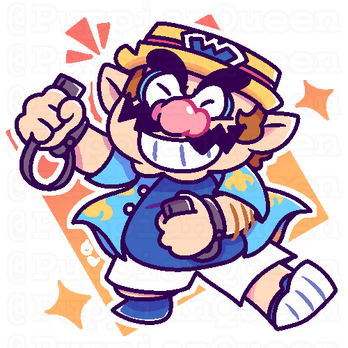 Wario (WarioWare: Move It!). A commission like this would be $25.