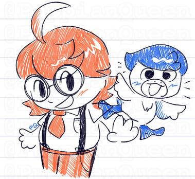 Hohma and Quaxly (Pokemon). A commission like this would be $10.