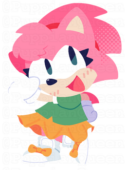 Classic Amy Rose (Sonic the Hedgehog)